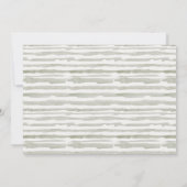 Palm Beach Tropical Cabana Couples Shower Invite Bedankkaart (Achterkant)