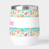 Palm Beach Tropical Island Beach Parasols (Arrière)