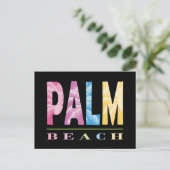 Palm Beach Tropical Travel Briefkaart (Staand voorkant)