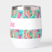 Palm Beach tropisch eiland onderwater koraal (Achterkant)