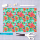 Palm Beach tropische eilandbloemen Tissuepapier (Craft)