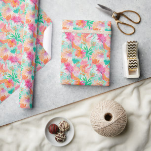 Palm Beach tropische oceaan onderwater koraal Cadeaupapier