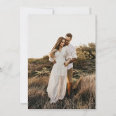 Palm Beach Wedding Photo Save the Date (Dos)