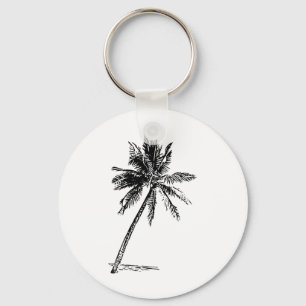 Palm Beachwear Strand Outfit Surfen Aloha Retro Pa Sleutelhanger