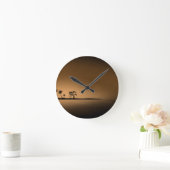 Palm-boom-eiland-Sunset1432 de GOUDEN ZON van het Ronde Klok (Huis)