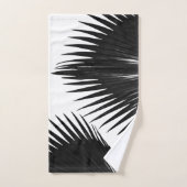 Palm Botanique Tropical Print (Serviette à main)