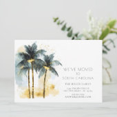 Palm Breeze Bewegende Aankondiging (Staand voorkant)