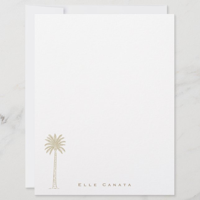 Palm Briefhoofd (Voorkant)