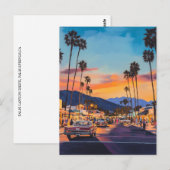 PALM CANYON DRIVE - PALM SPRINGS#2 BRIEFKAART (Voorkant / Achterkant)