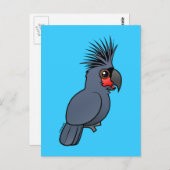 Palm Cockato Briefkaart (Voorkant / Achterkant)