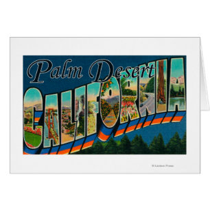 Palm Desert, la Californie - grandes scènes de