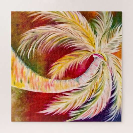 Palm Diggity Palm Tree Puzzle Legpuzzel (Horizontaal)