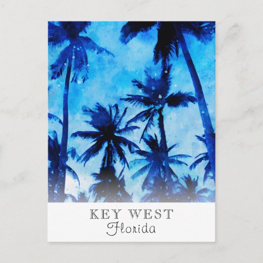 *~* Palm Exotic AP25 Personalize Abstracte reis P Briefkaart (Voorkant)