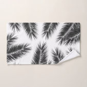 Palm Feuille Finesse Motif 2 (Serviette à main)