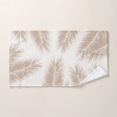 Palm Feuille Finesse Motif 4 (Serviette à main)