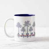 Palm Flag USA Mug (Gauche)