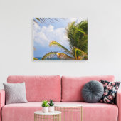 Palm Framed Canvas Afdruk (Insitu (Woonkamer))