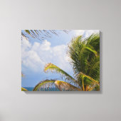Palm Framed Canvas Afdruk (Voorkant)
