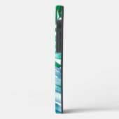Palm Frond Tropical Pattern Persoonlijke naam Case-Mate iPhone Case (Achterkant / Links)