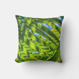 Palm fronds Hawaiian Tropical Reversible Outdoor Buitenkussen
