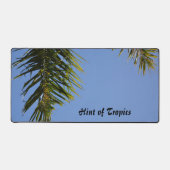 Palm Fronds Tropical Sky Blue Photographie (Recto)