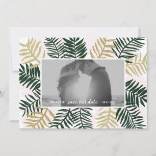 Palm Getaway Sla de datum op Save The Date