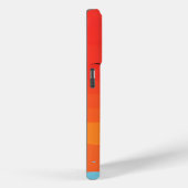 Palm Island under Red Sky Case-Mate iPhone Case (Achterkant / Rechts)