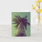 Palm Kaart (Gele Bloem)