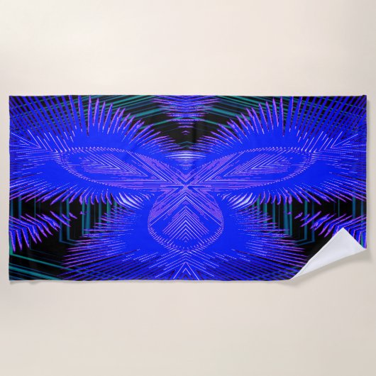 Palm Leaf afbeelding voor handdoeken (Voorkant)
