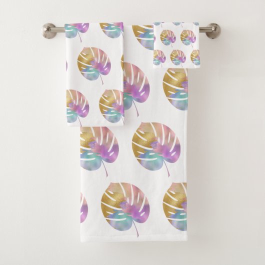 PALM LEAF BADKAMER HANDDOEK SET (Insitu)