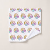 PALM LEAF BADKAMER HANDDOEK SET (Wasdoekje)