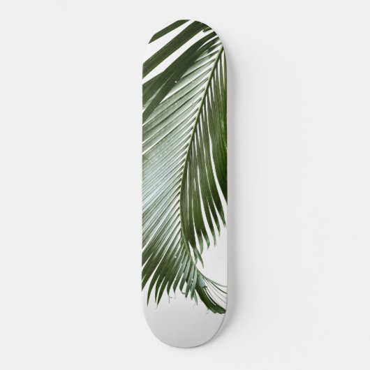 Palm Leaf Finesse #2 #tropical #wall #art Skateboard (Voorkant)