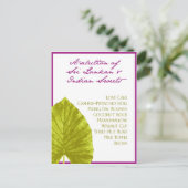 Palm Leaf Gift Bag Briefkaart (Staand voorkant)