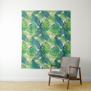 Palm Leaf Patroontapisserieën Wandkleed