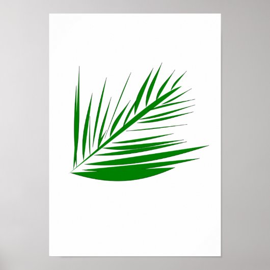Palm Leaf Poster (Voorkant)