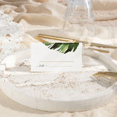 Palm Leaf Tropische Bloemen Bruiloft