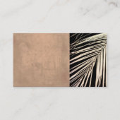 Palm Leaf visitekaartje Sjabloon Originele foto (Voorkant)