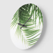 Palm Leaves Green Vibes #9 Grote Klok (Hoek)