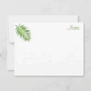 Palm Leaves Handschrift Modern Elegant Sjabloon
