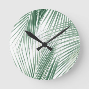 Palm Leaves Oerwoud Dream #1 #tropical #wall #deco Ronde Klok
