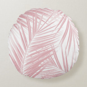 Palm Leaves Pattern Dream 5 #tropisch#kunst Rond Kussen
