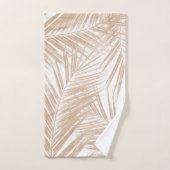 Palm Leaves Pattern Dream 6 #tropisch#kunst Bad Handdoek (Handdoek)