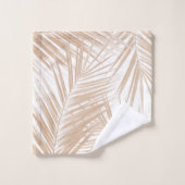 Palm Leaves Pattern Dream 6 #tropisch#kunst Bad Handdoek (Wasdoekje)