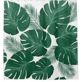 Palm Leaves Showgordijn Douchegordijn