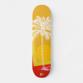 Palm moderne dans Sunset Dd Marque Skateboard (Recto)