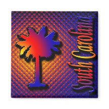 palm naar South Carolina magneet