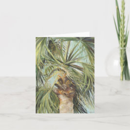 Palm" Notecard de "van het paradijs Kaart