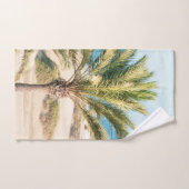 Palm Ocean Beach Droom #1 #travel #wall #art Bad Handdoek (Handdoek)