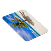 Palm op White Sand Beach Magneet (Rechterzijde)