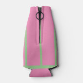 Palm Pink Flamingo Flamingos Terra Cotta kan Flesjeskoeler (Achterkant)